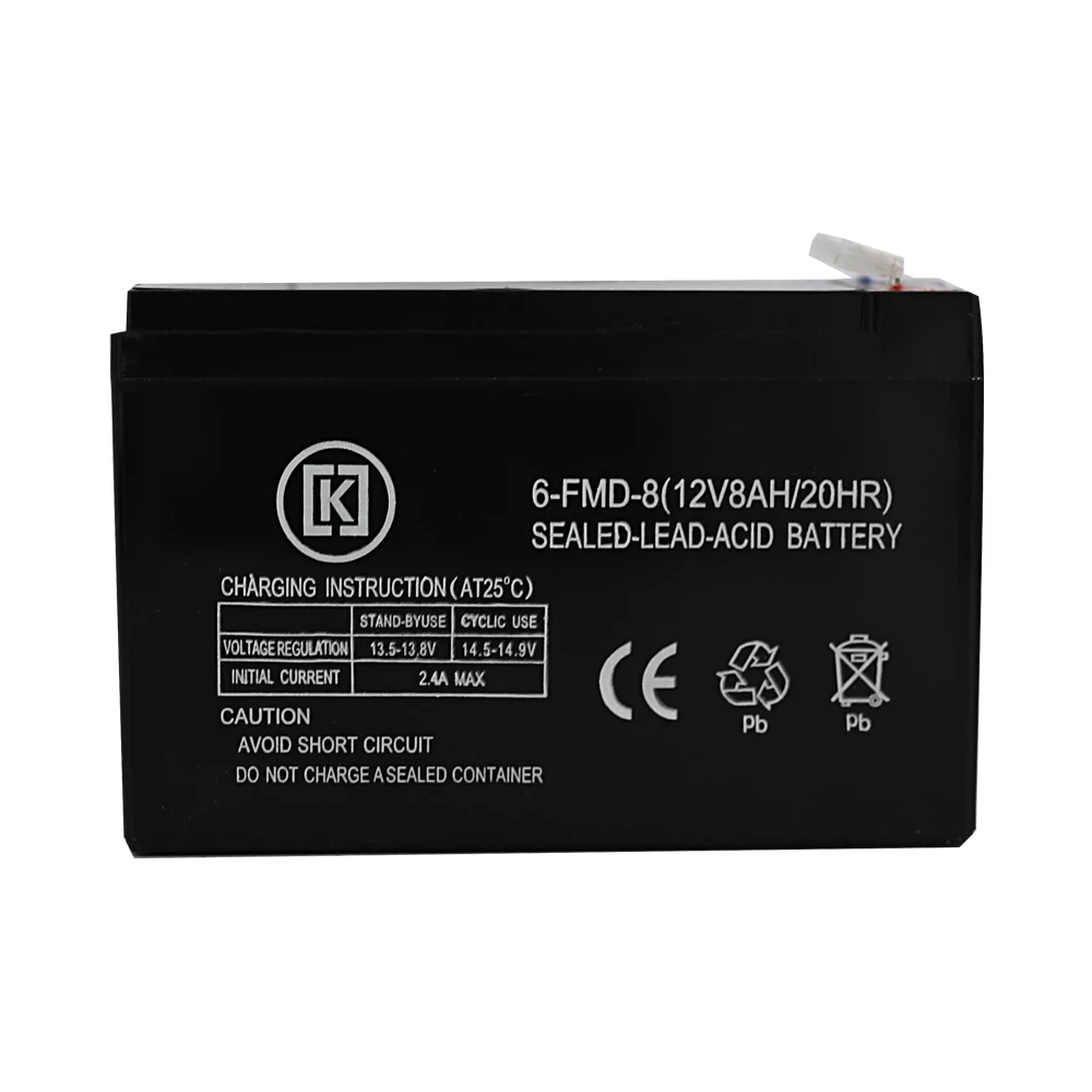 Deep cycle AGM 12v 26ah ups storage batteries lead acid battery for solar system