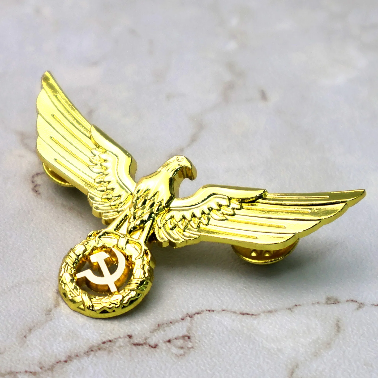 Factory Customized Masonic Pin Badges Decoration Antique Custom Retro 3D logo Metal Lapel