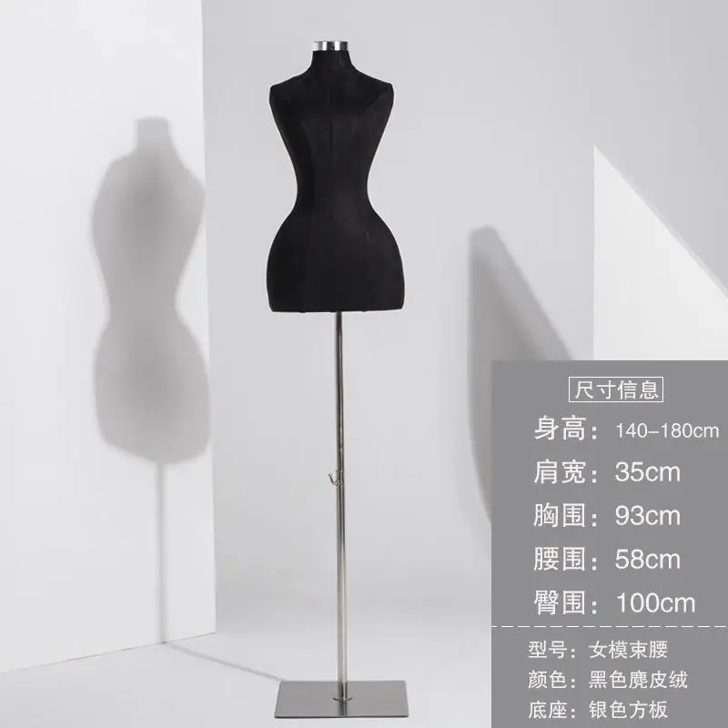 Mannequins Tailor With Torso And Base 1/2 Torso Mannequin Female Tailor White Lady Mannequins Tailor With Torso And Base