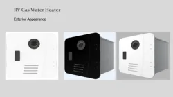 Remote Control Included  12 Volts  On Demand Hot RV Water Heater Camping Tankless Gas Water Heater