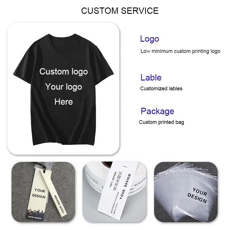 OEM service custom logo 260gsm mens plain t shirt 100% cotton drop shoulder oversized heavyweight t-shirt for men