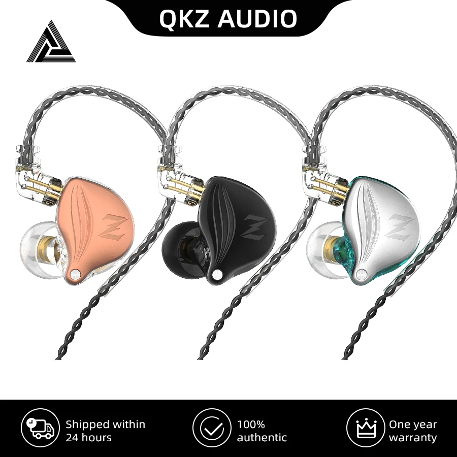 In Ear Earphones Dynamic technology 1DD HIFI Bass Metal Earbuds Sport Noise Cancelling Headset Monitor