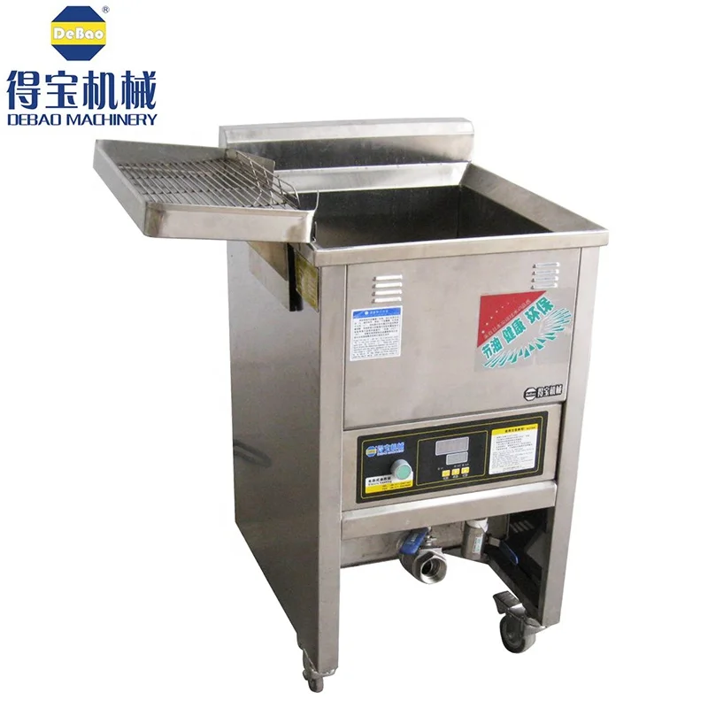DBD4 Small oil and water fryer electric kfc crispy fried chicken frying machine commercial kitchen frier equipment