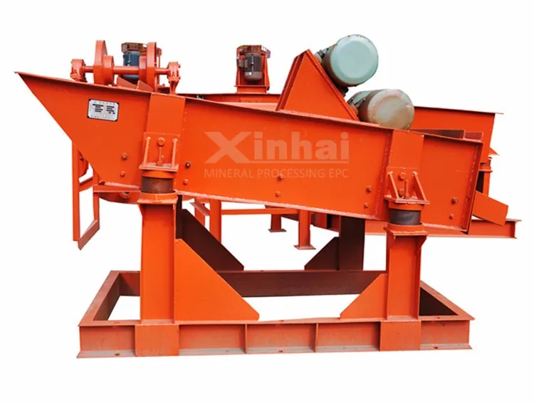 Over 6mm Feeding Size Mining Double Deck Vibrating Screen , Double Deck Vibrating Screen For Sale
