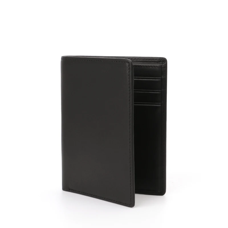 Ultra Thin Bifold Wallets For Men Front Pocket Rfid Blocking Slim Minimalist Leather Wallet