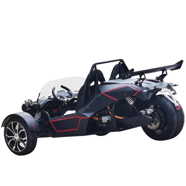 Direct Factory Sale 72V 80AH 120AH 150AH 3-Wheel ZTR Electric Trike RC Drift New Cars China UTV with 2 Seats