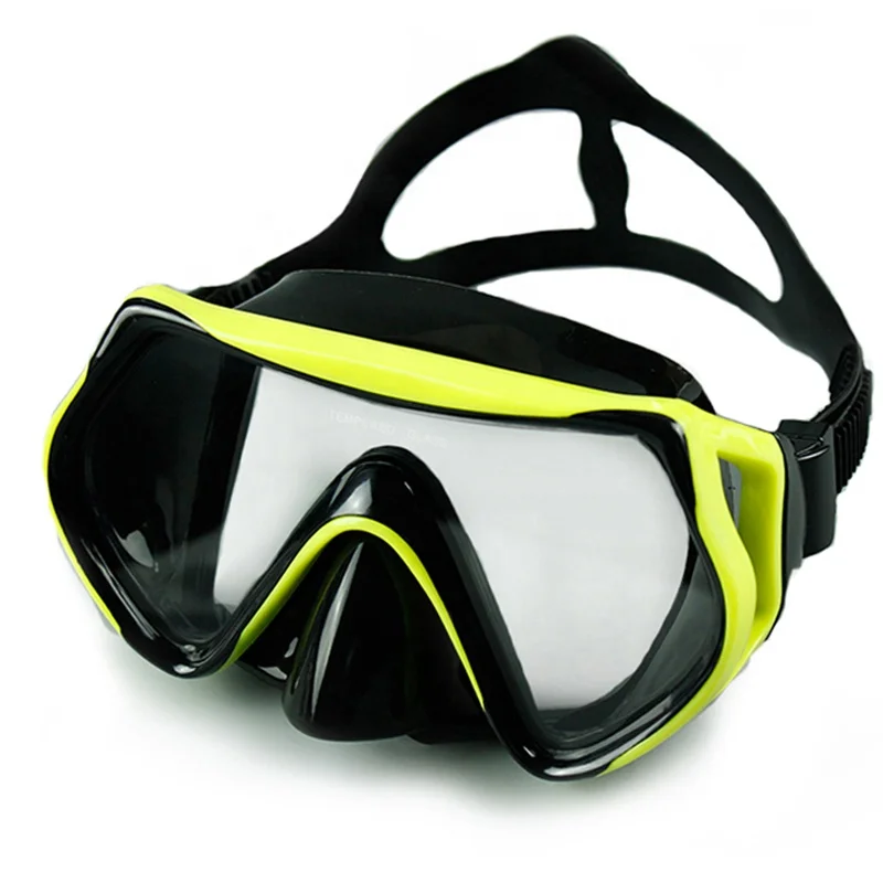 Latest Water Sports Adults diving Eyewear Snorkel Mask With Silicone Skirt