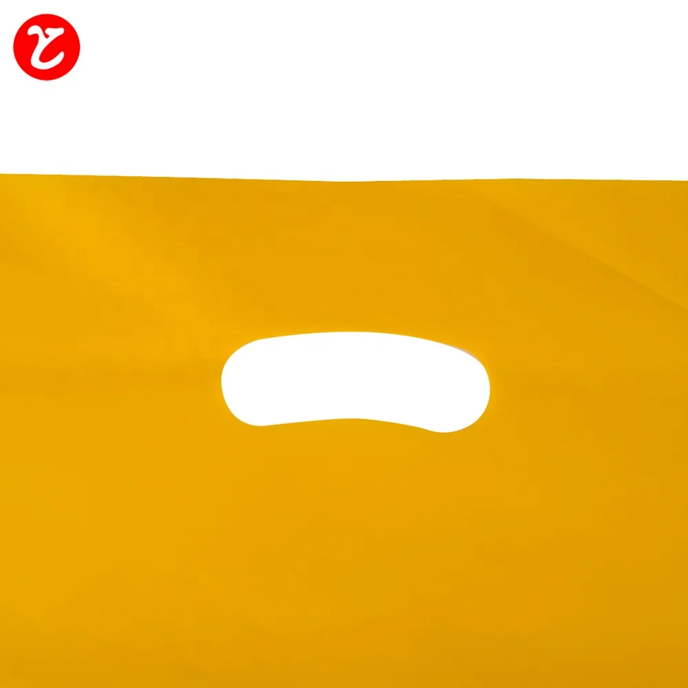 Custom printing LDPE/HDPE recycled plastic carry bag design