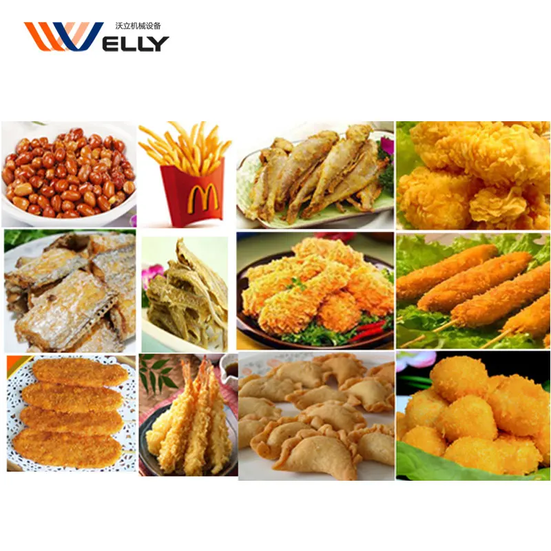 Professional design mini french fries fish patty fryer with best price and services