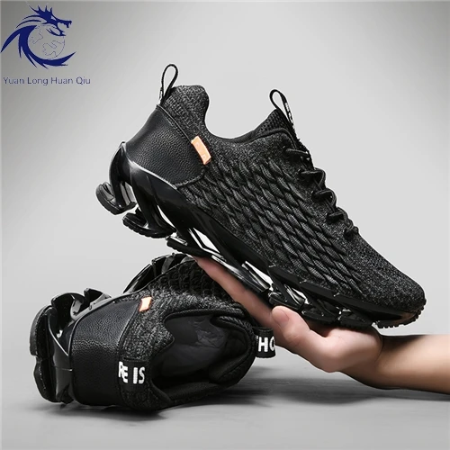 new High Quality Fashion Comfort Lace-up Men Sneakers  Breathable Sport Shoes Flying men shoes sports