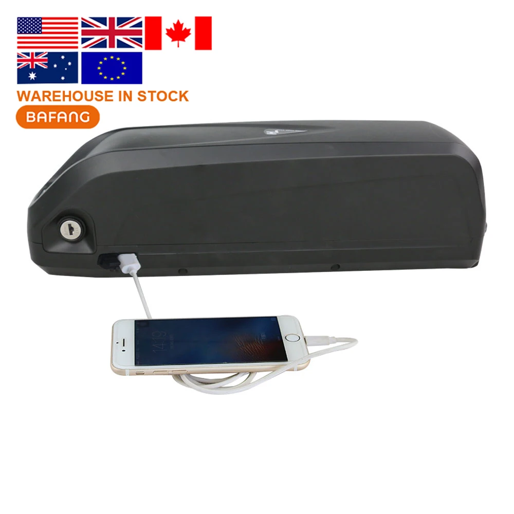 Overseas Warehouse Include Charger 18650 2600mAh Hailong Lithium ion Electric Bicycle 36V 48V 52V E Bike EBike Battery
