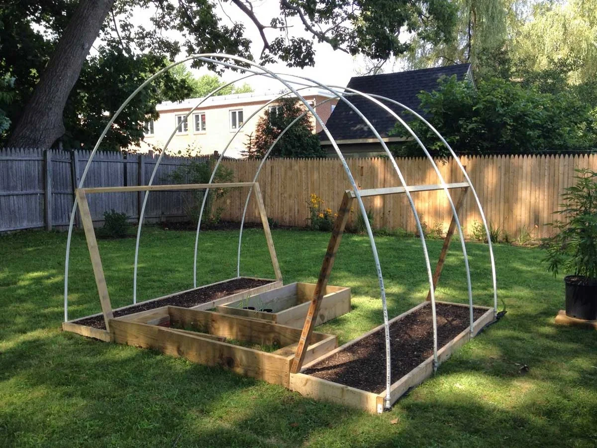 High Tunnel Garden Greenhouse For Backyard