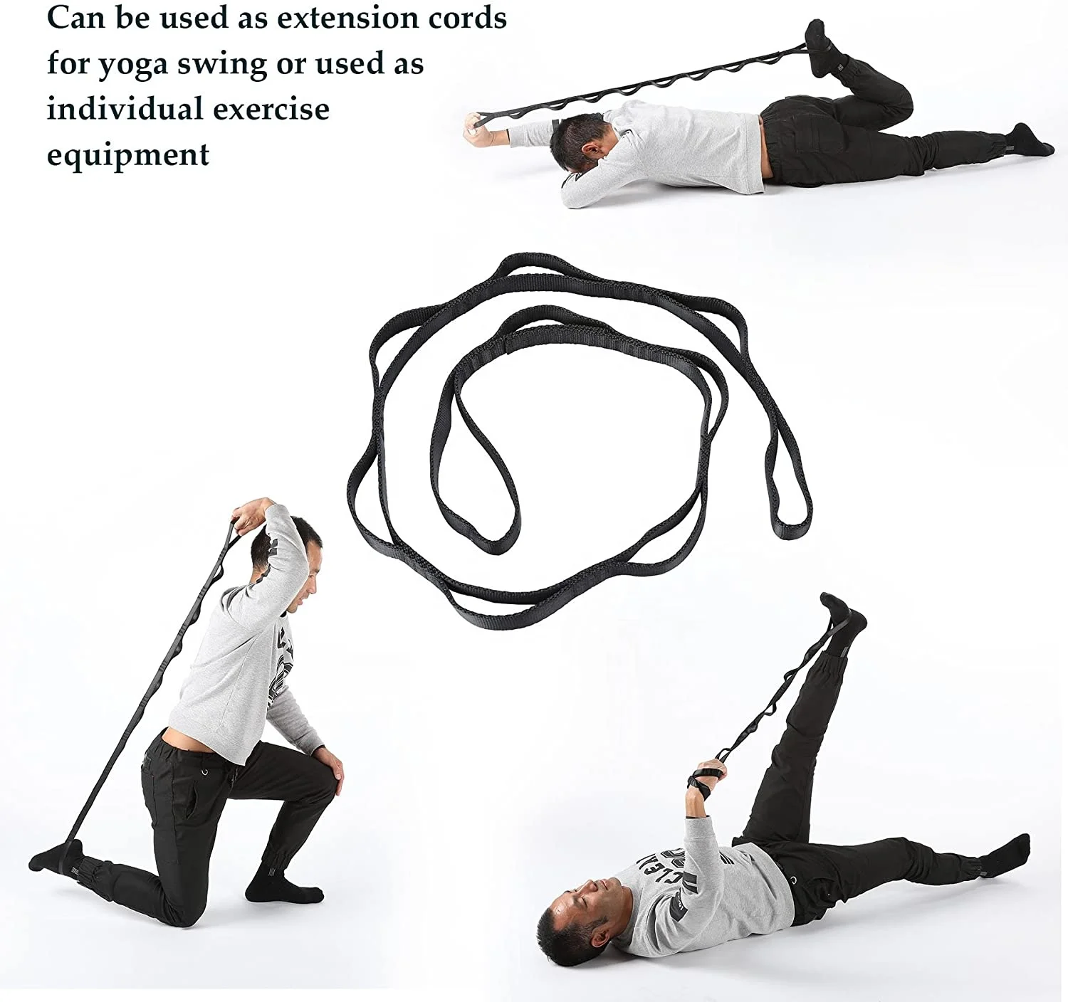 Air Yoga Hammock Extension Belt  Chrysanthemum Rope Chrysanthemum Belt High Strength Climbing Rope Sling