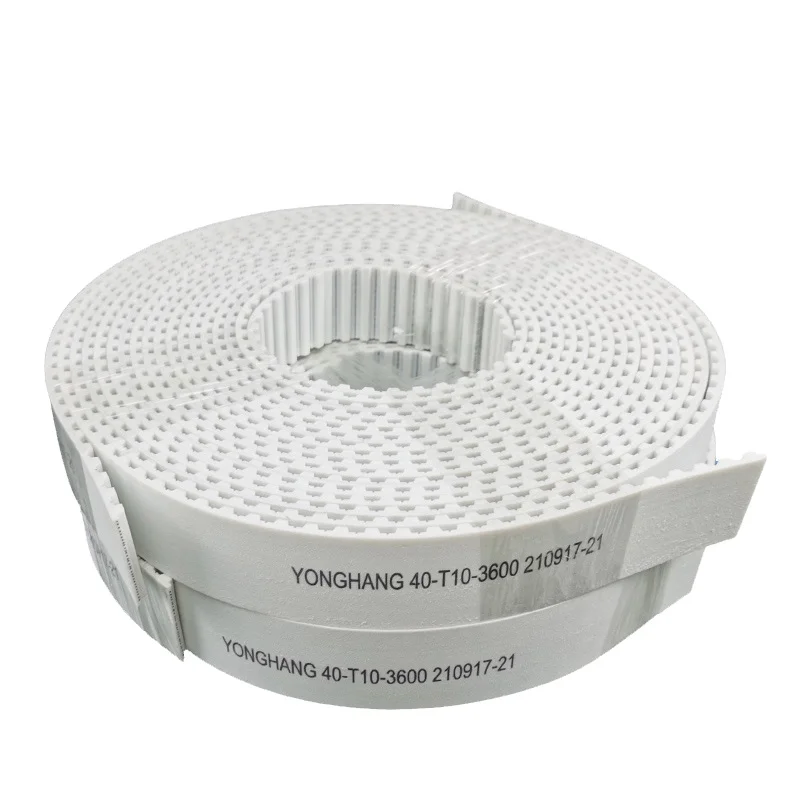 Open ended steel core power F1 F2 F3 F4 pu flat belts