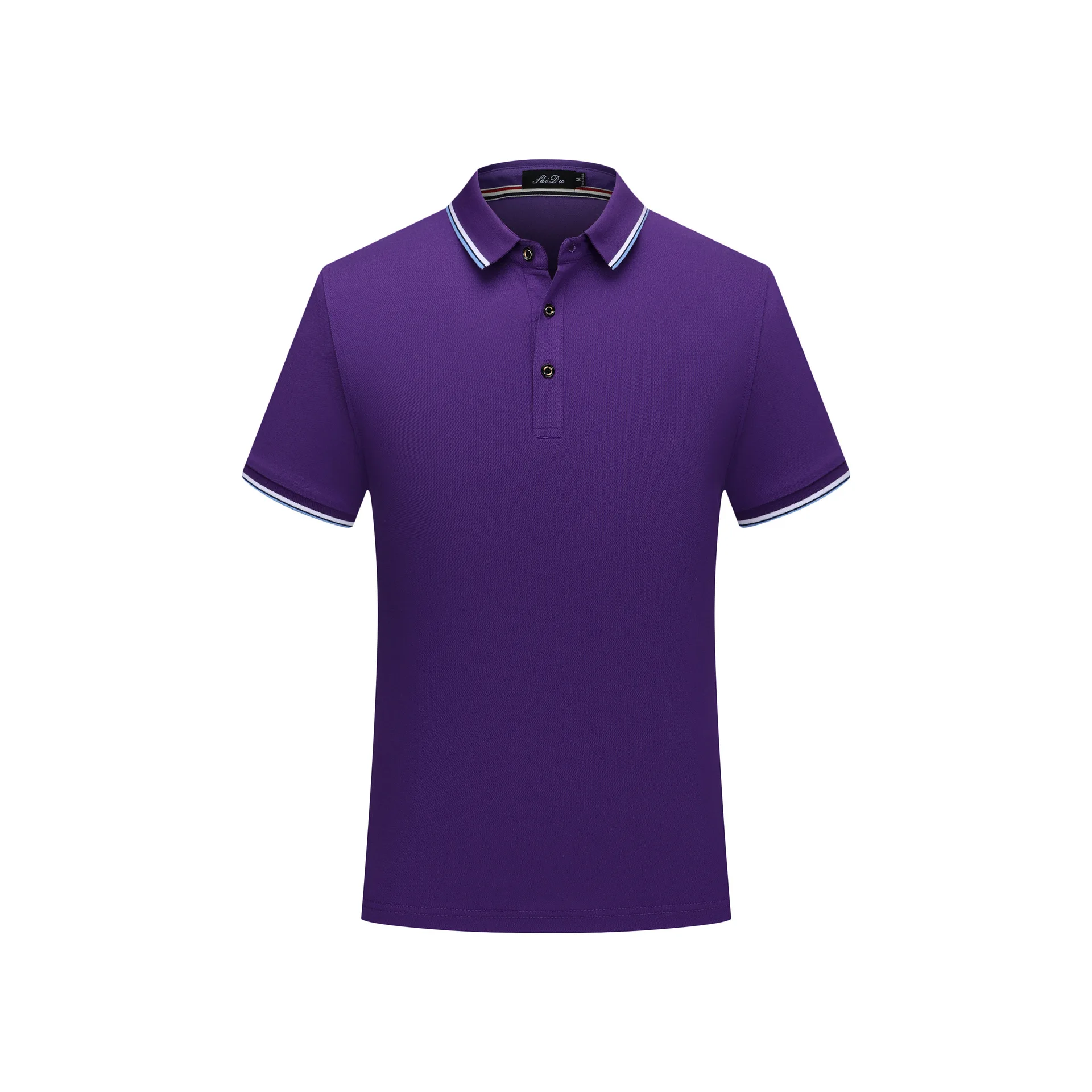 Custom Printing Logo Design Pure Cotton Polo Shirts Men Women Unisex Polyester Short Sleeve Shirts