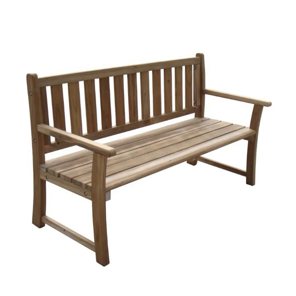 Наружная садовая скамейка для патио деревянная