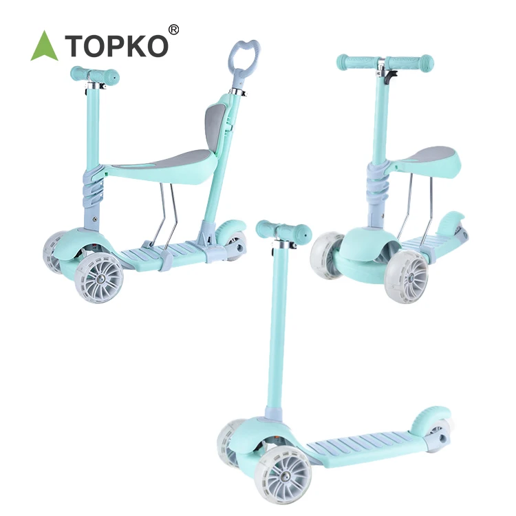 TOPKO Boys and Girls 5 in 1  kid scooter Multifunction for Kids Electric Scooter Mini Scooter