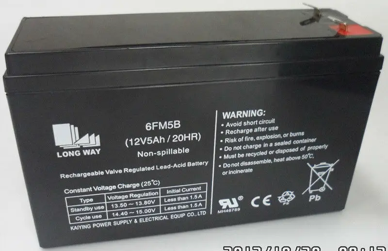 long cycle life high quality 12v5ah 6ah 9ah battery for scooters power