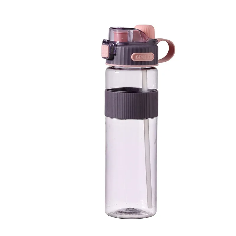 Top Seller 1000ml 1.5L 32oz Wide Mouth Tritan Plastic Water Bottle Jug with Silicone Sleeve and Handle