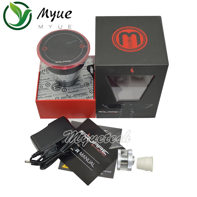 2020 High quality with factory price Electric square hookah head Electronic Shisha hookah head wholesale from China