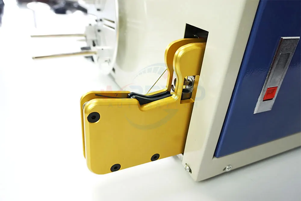 HB-D40 Semi Automatic cable wire cube winding twisting and tying machine