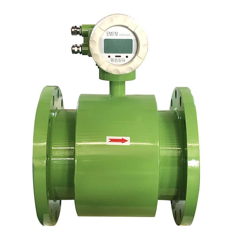 Industrial Water Flow Meter Stainless Steel Electromagnetic Flow Meter