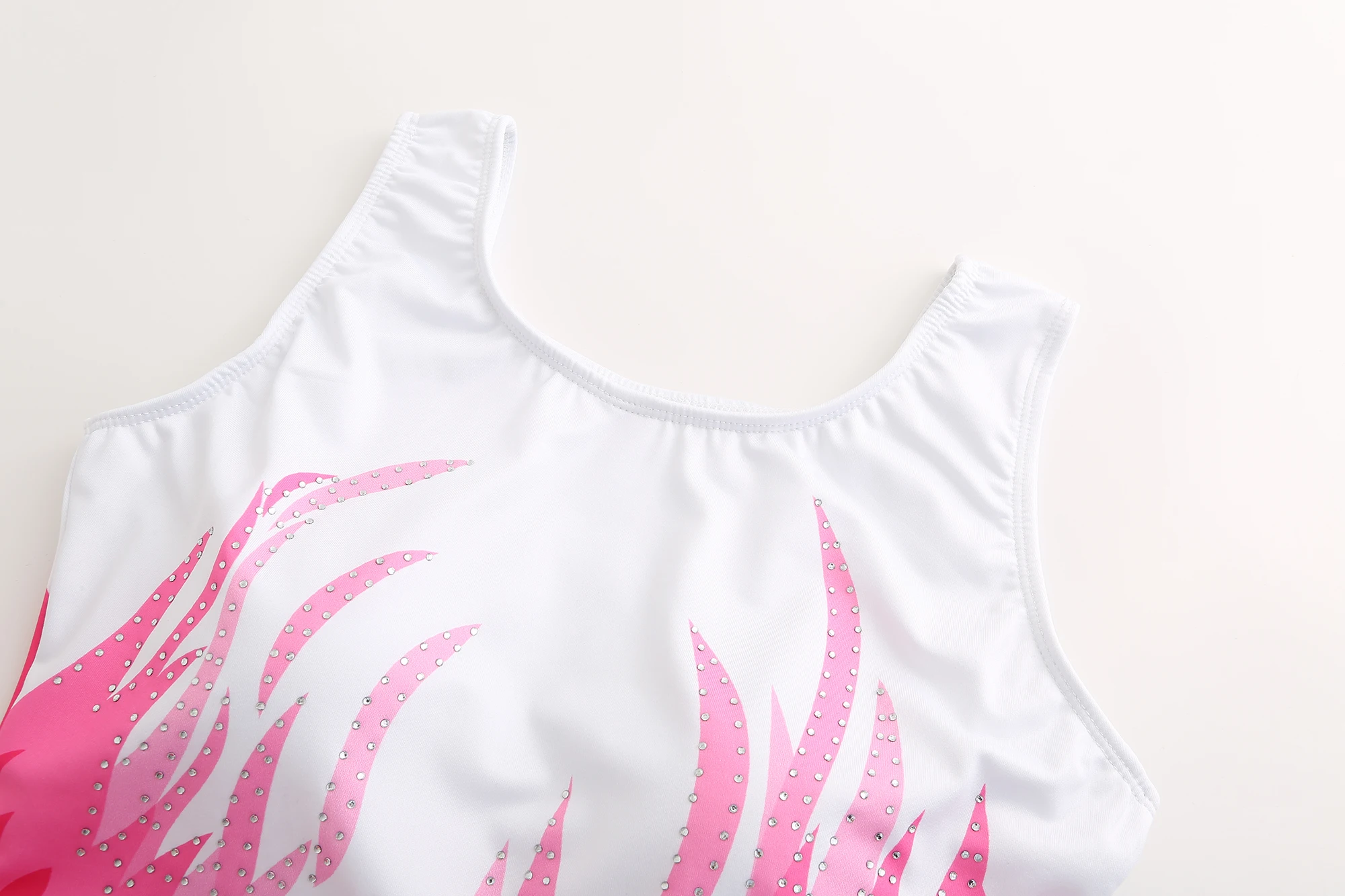 
Adult Dance Ballet Wear Competition Training Bodysuit Sleeveless Women Rhythmic Gymnastics Leotards 