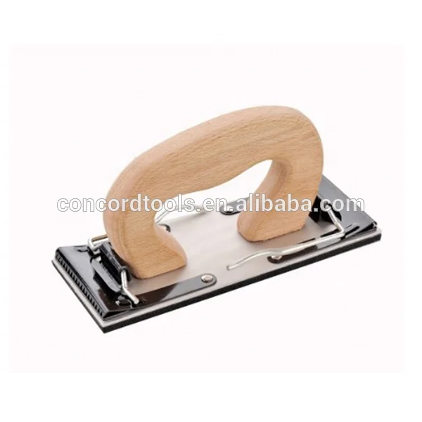 Hand Sander Tools/Jil Sander Block/Wooden Handle Jil Sander Block