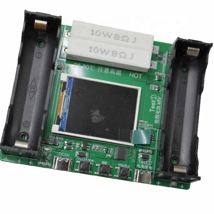 Type-C 18650 литиевая батарея емкостью тестер мАч MWh LCD цифровой экран батареи детектор питания модуль электрические