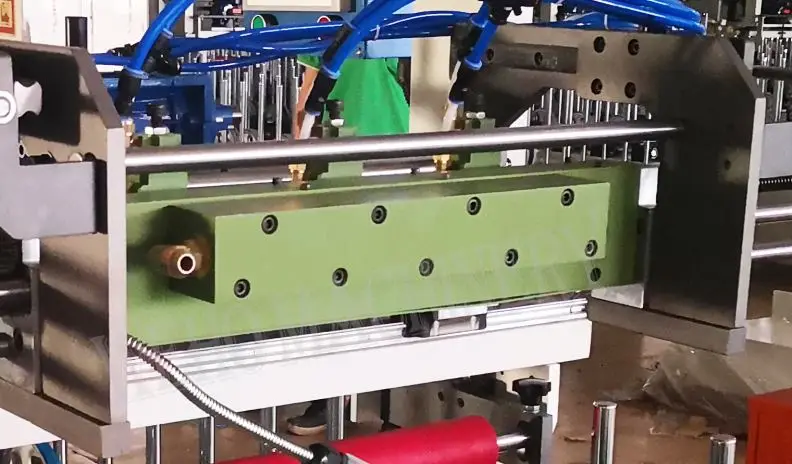 automatic adhesive Woodworking WPC floor Wrapping Machine