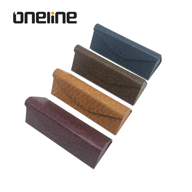 Fashionable Custom Glasses Leather Case Sun Eye Glasses Eyeglass Case Glass Box