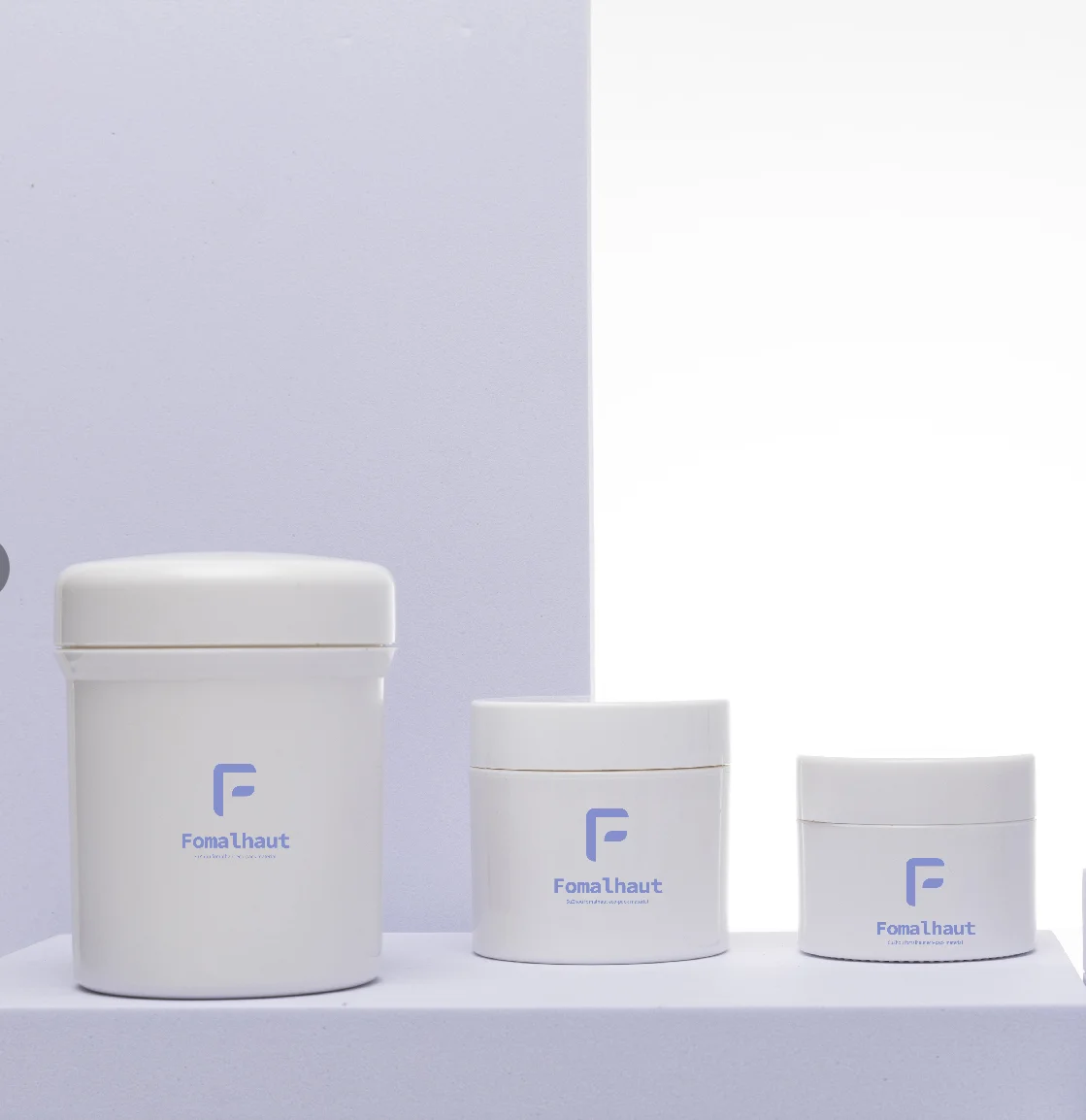 Fomalhaut 100% Biodegradable Compostable Customized 15g 30g 50g 100g 250g PLA jars for sugar scrubs