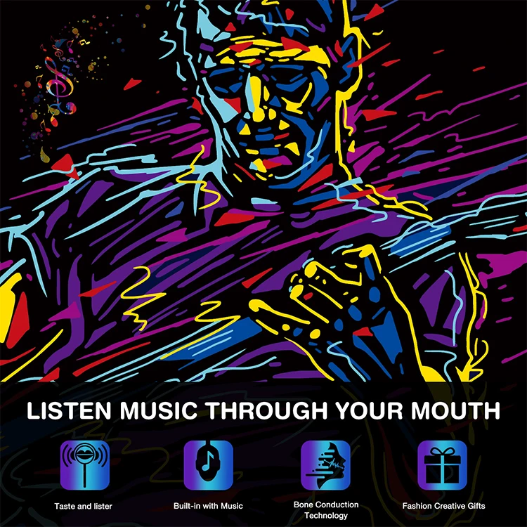 Amos Fruit Custom Flavors Hard Candy Hot Sale Novelty Music Lollipop Toy Sweet