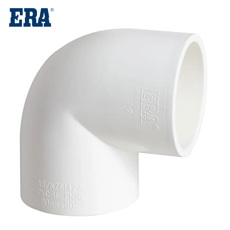 Водяной знак ERA AS/NZS1477 австралийские фитинги из ПВХ 90 градусов