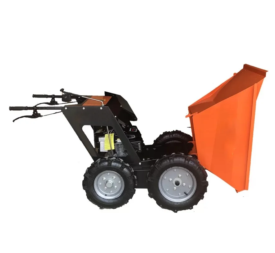 Long Lifetime Mini Dumper  Power barrow Hot Dip  Small Dumper for Construction Use