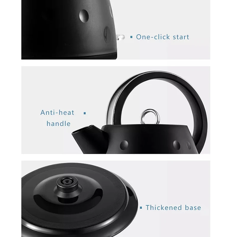 Electric Teapot 1.7L Electric Kettle For Tea Maker 220V 1850W Electric Water Heater Coffee Pots Smart Kettle Kitchen Appliances