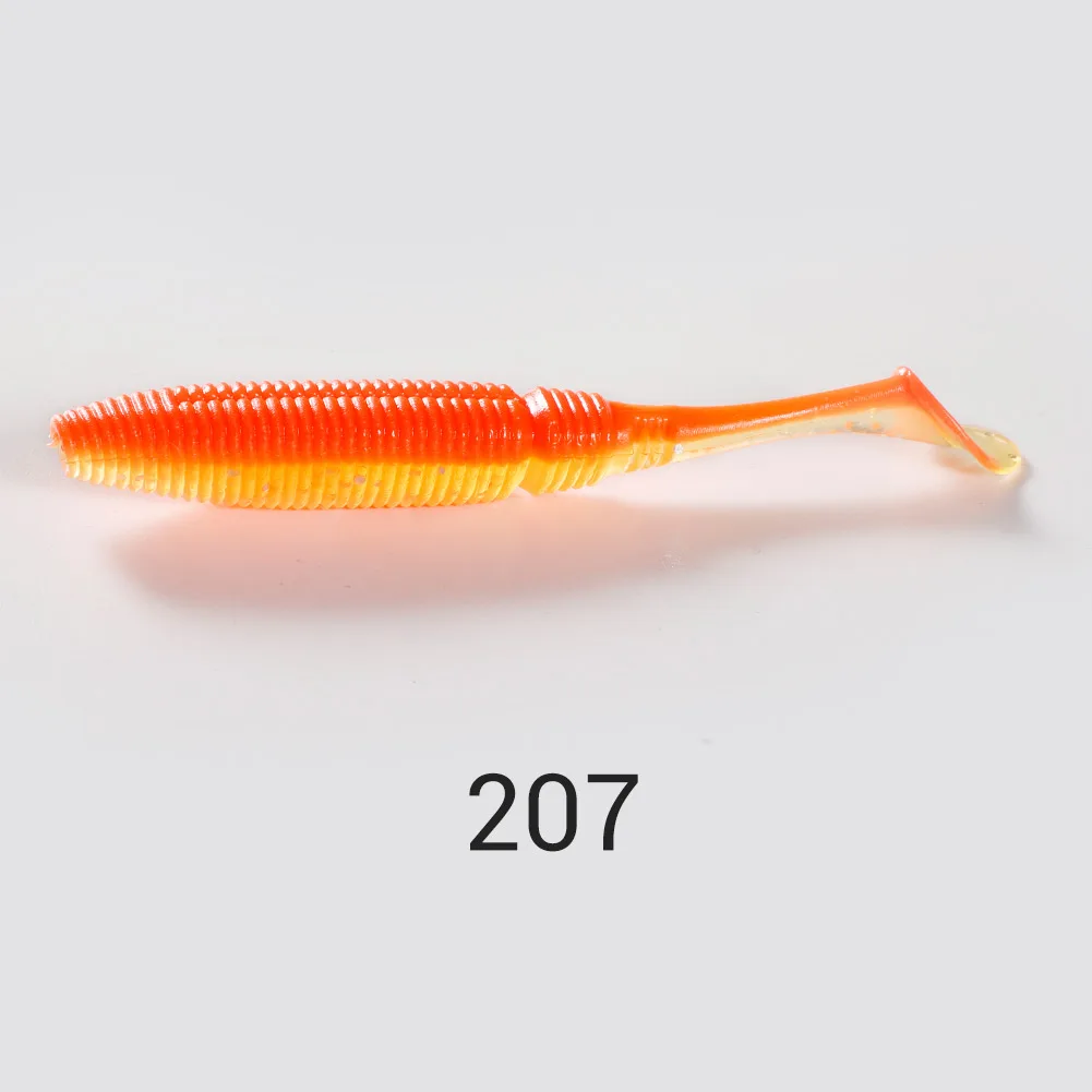 Noeby Silicone Rubber Soft Bait 13cm 20g T tail Worm Swim baits Silicone Soft Lure Carp Artificial Soft Lures for Fishing Peche