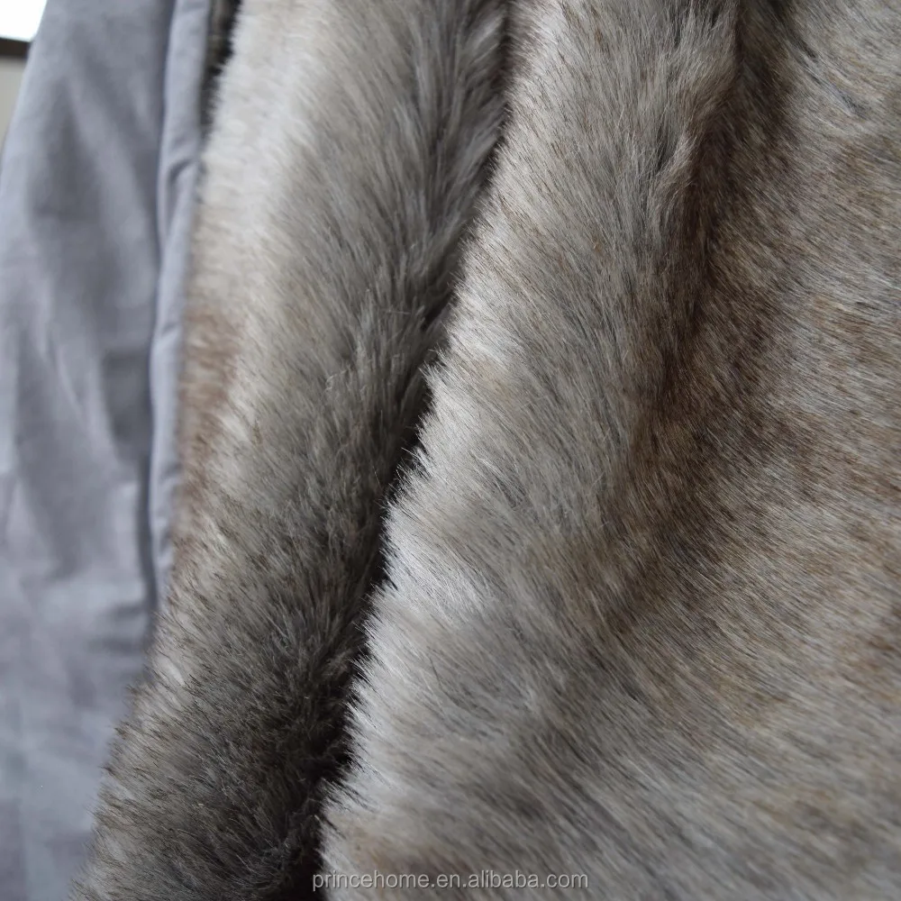 
High Quality Gradient Faux Fur Blanket Throw For Home Bedding and sofa 