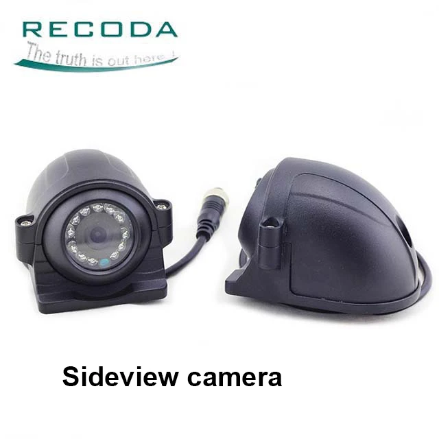 Отклоняющаяся камера для транспортного средства RECODA CM03 1080P 2 Мп CMOS с 4-контактным авиационным штекером автобусов грузовиков фургонов открытым