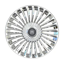 High accuracy sport car rims 17 18 19 inch 5 holes white plating forged alloy wheels for mercedes benz Vito