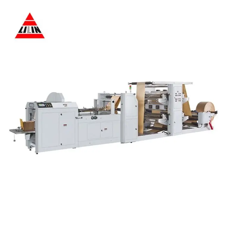 New Product 2021 LMD-600GB+LST2700R Automatic High Speed Paper Bag Making Machine