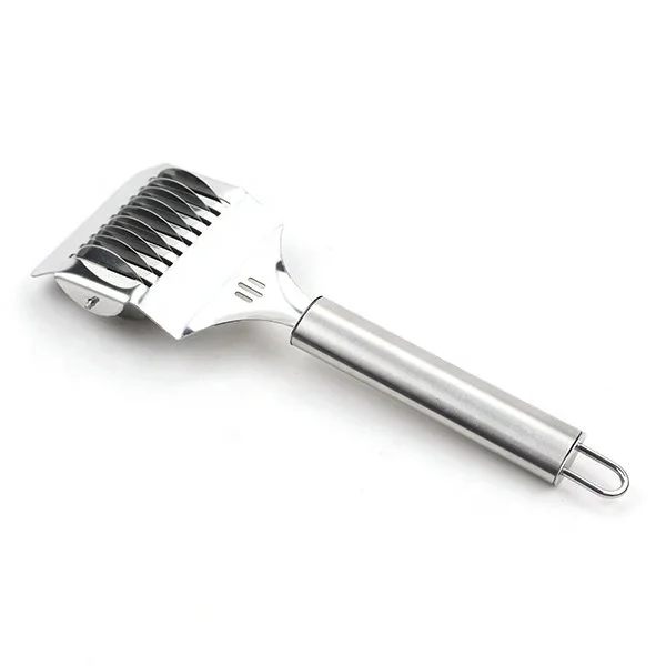 Stainless Steel Noodle Pastry Cutter Wheel Roller Spaghetti Maker Roller Dough Cutter Docker