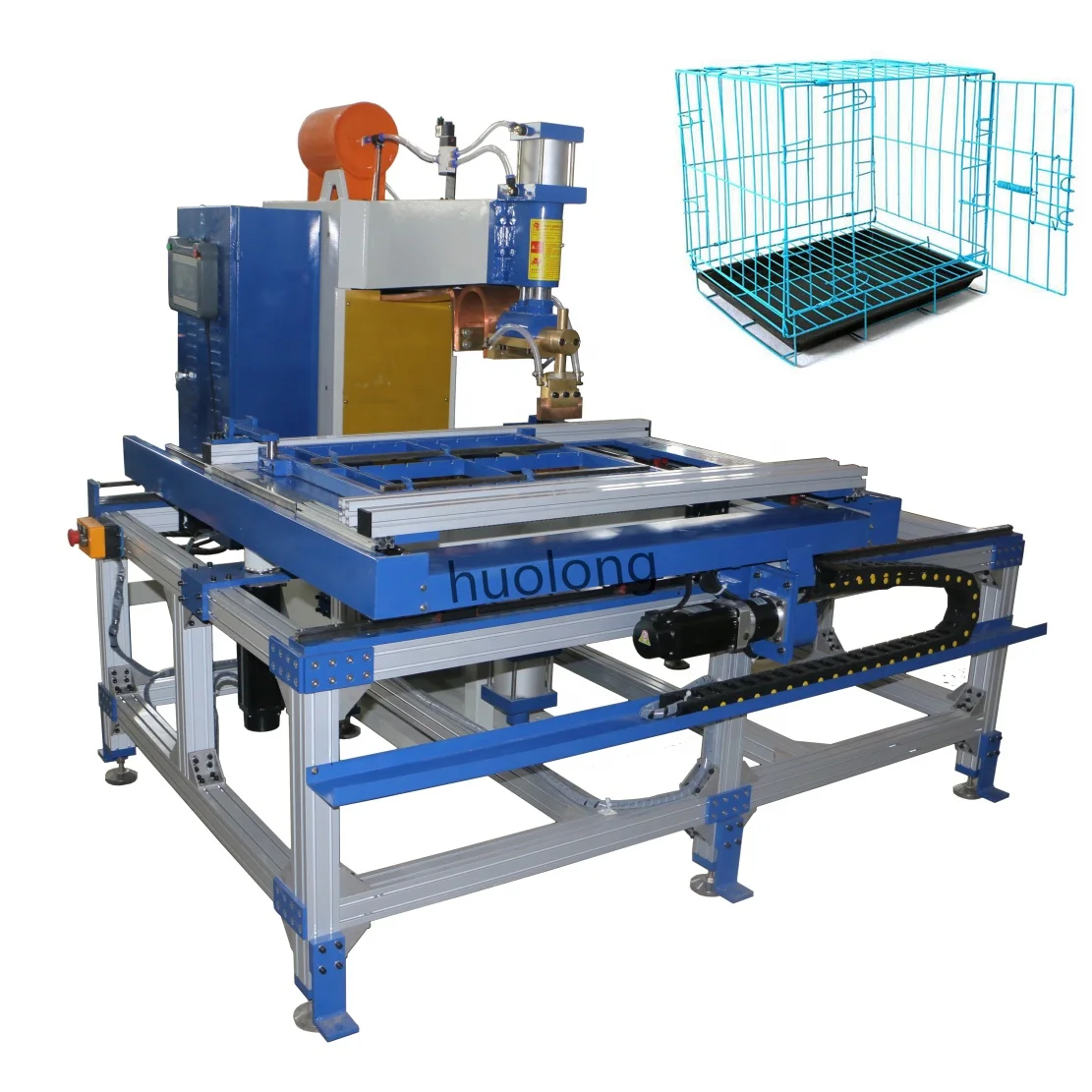 automatic xy Spot Point Welding Machine can be equipped with AC pulse supply