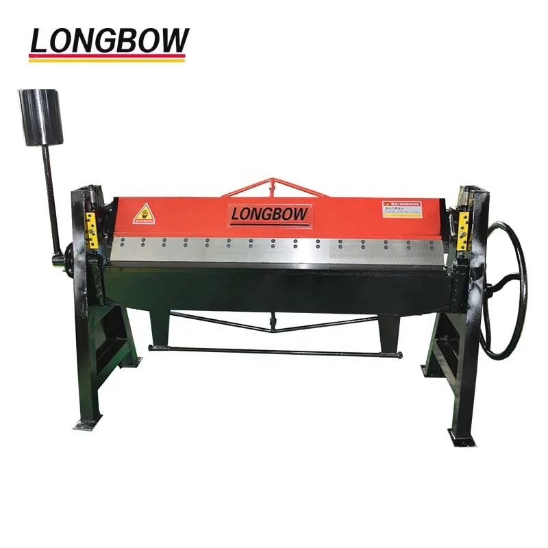 Manual folding machine multi-function blank holder small stainless steel bending machine