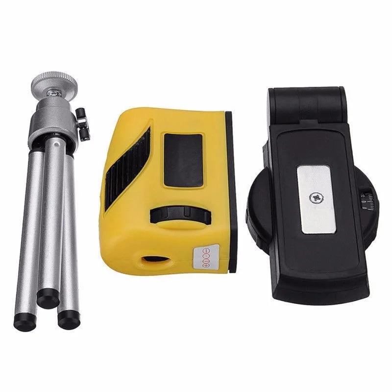 Laser Leveling System 360 Degree Adjustable Slanting Line with Holder Infrared Cross 2 Line Laser Marker