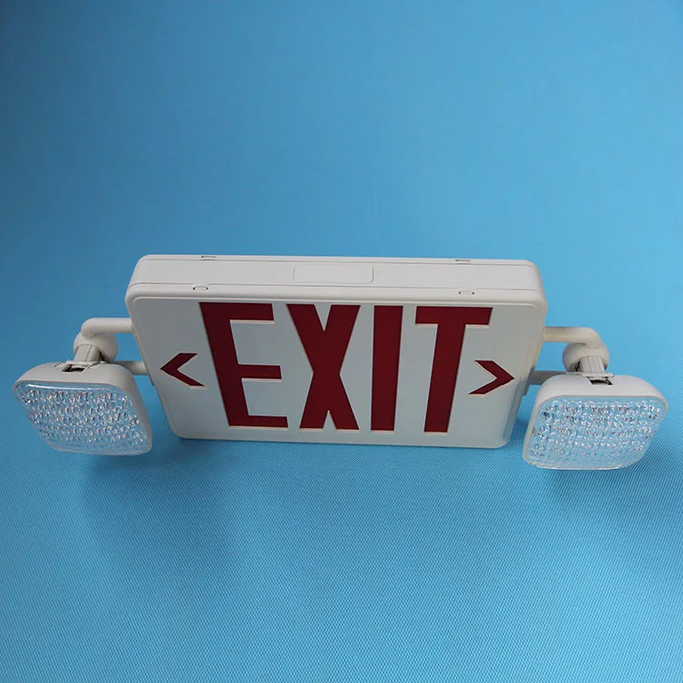 Перезаряжаемый двойный Led огонь появление светодиодной подсветкой комбо сетодиоид выхода знак аварийного освещения