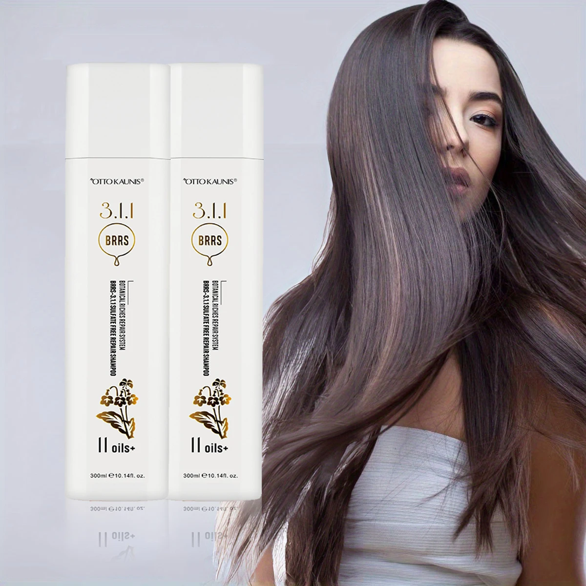 Private Label Custom Hair Care Set Kits Oem Natural Rosemary Olive Coffee Coconut Oil Repair Shampoo and Conditioner Set