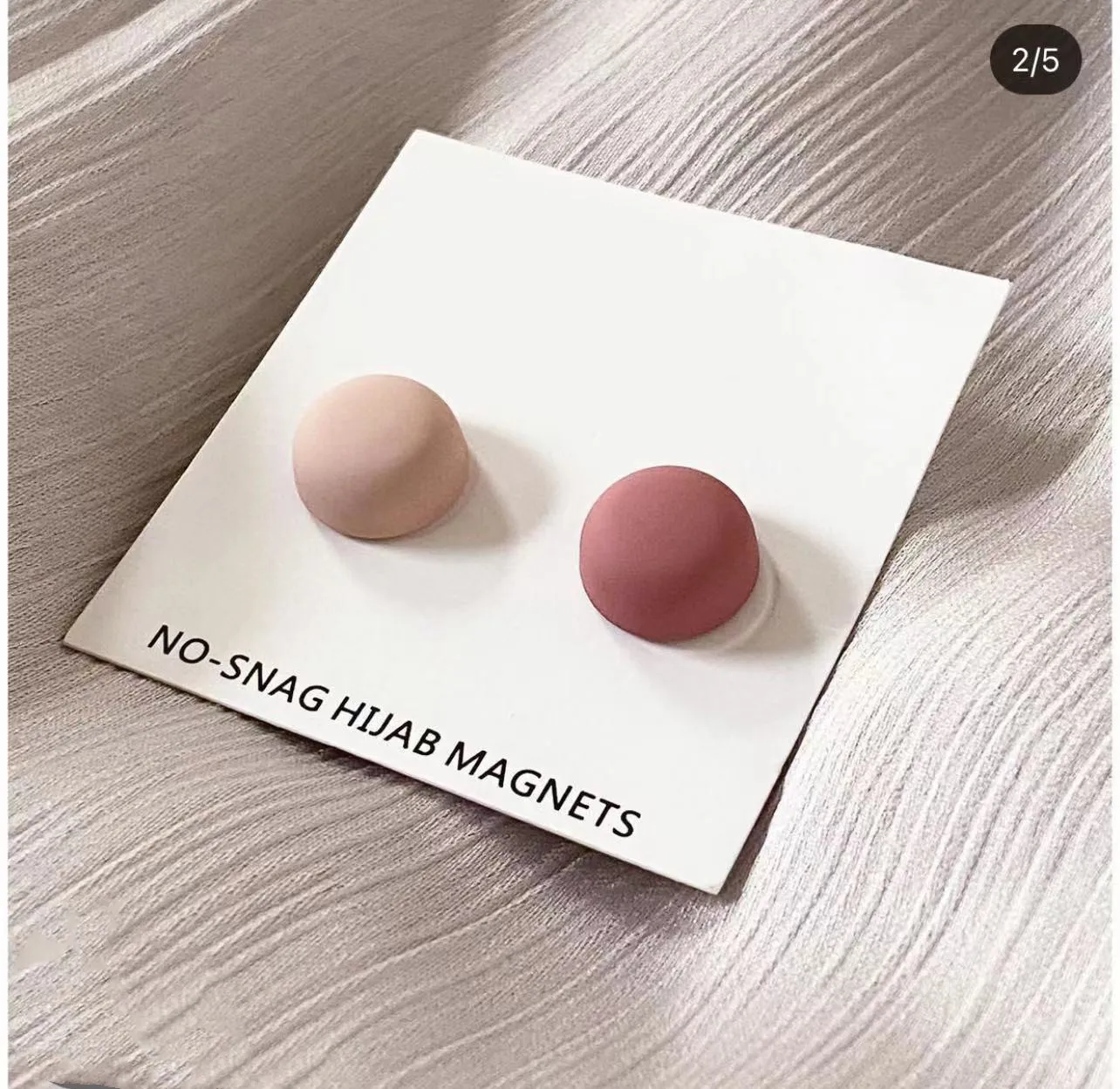 hijab magnet muslim white wholesale fashion heart  hijab brooch magnet