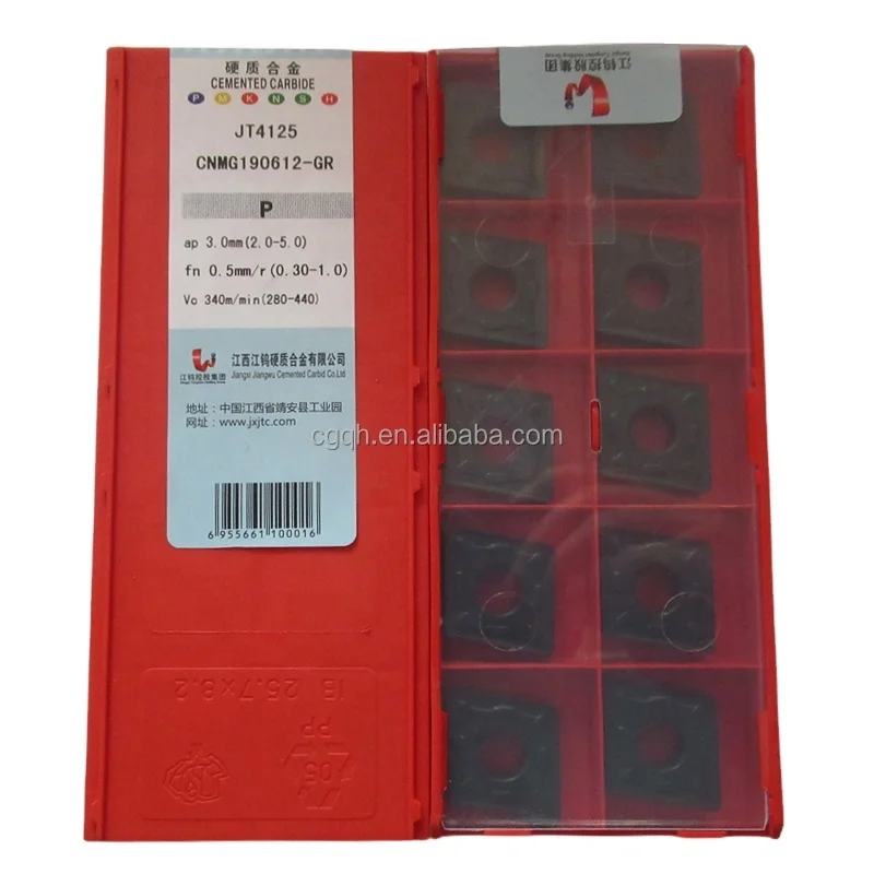 JXTC CNMG CNMG190612-GR JT4125 твердосплавные вставки CNC токарные инструменты для токарного станка качественные товары