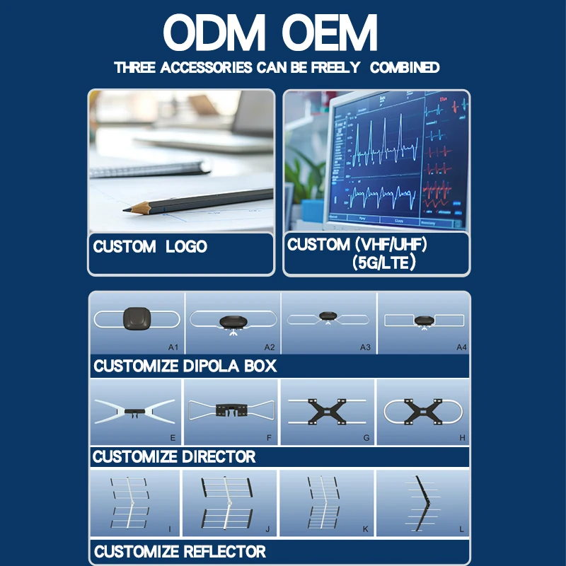 Long distance livewave hdtv antena 1080p uhf dvb t2 tv aerial outdoor digital yagi tv Antenna